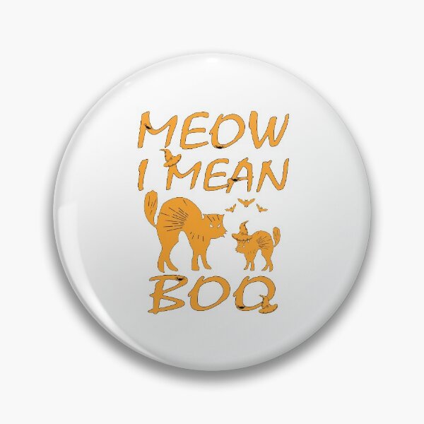 Item preview, Meow, I Mean Boo | Cat Halloween Design designed and sold by BlackTulips.