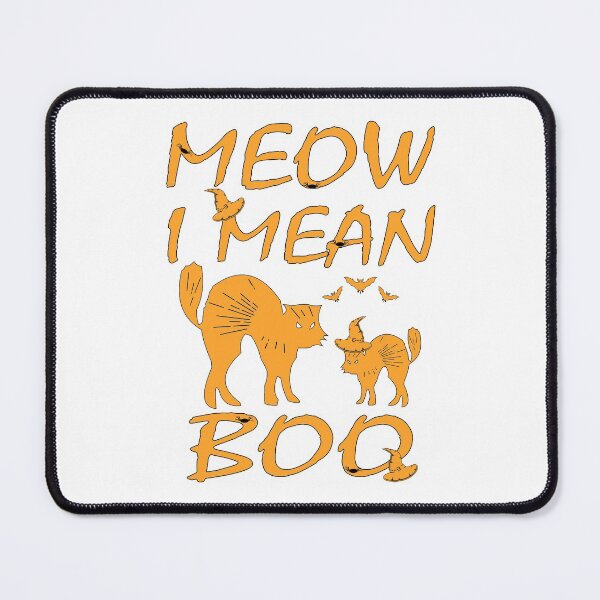 Item preview, Meow, I Mean Boo | Cat Halloween Design designed and sold by BlackTulips.