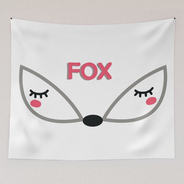 Item preview, Cute Fox designed and sold by Sahar Shahzad Khokhar.