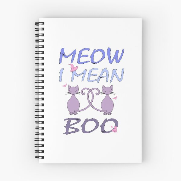 Item preview, Meow, I Mean Boo | Cat Halloween Design designed and sold by BlackTulips.