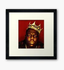 notorious big Framed Print