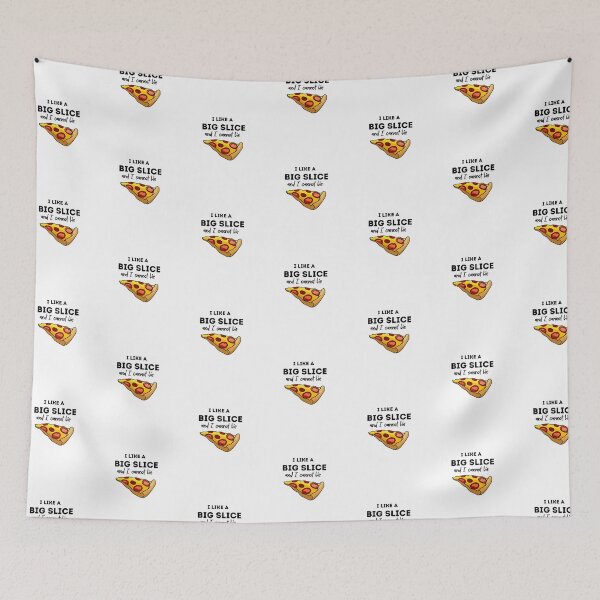 Item preview, I like a big slice and I cannot lie - Pizza Lover design designed and sold by Witfulwisdom.