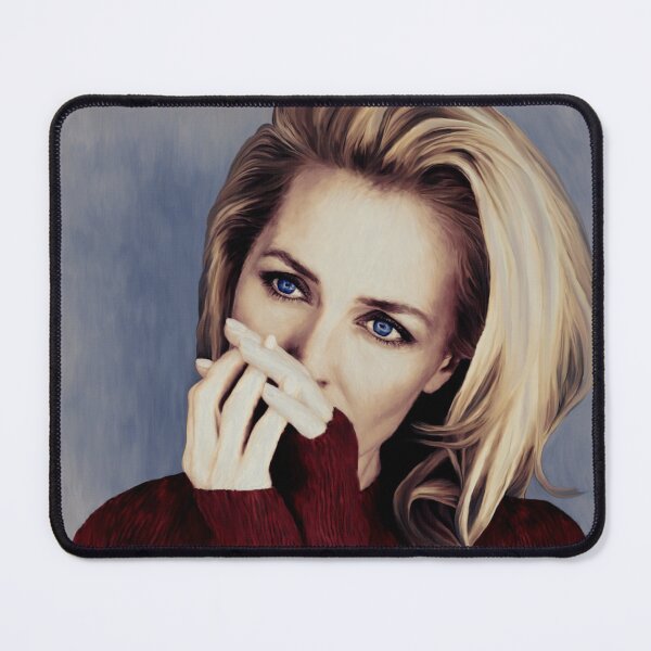 Item preview, Gillian Anderson oil color painting  designed and sold by altaircolin.