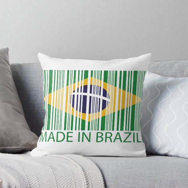 Item preview, MADE in Brazil Bar Code Flag designed and sold by ShopLotus74.