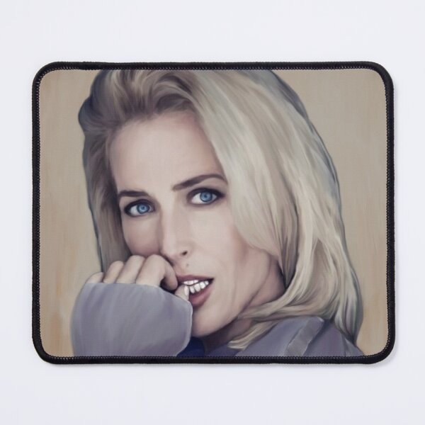 Item preview, Gillian Anderson oil color painting  designed and sold by altaircolin.