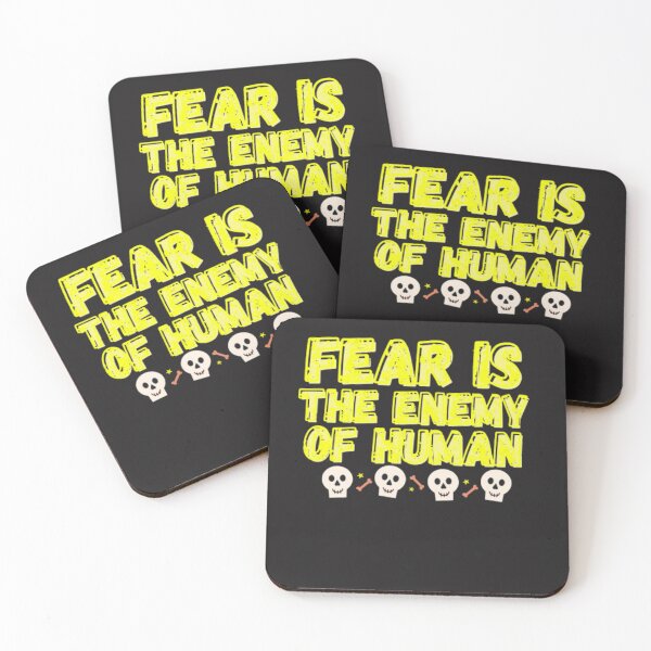 Item preview, Copy of t-shirt fear is the enemy of human gift for mom, gift for dad, gift for friend, gift for sister designed and sold by bouakchach.