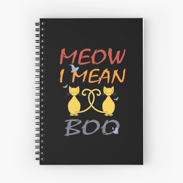 Item preview, Meow, I Mean Boo | Cat Halloween Design designed and sold by BlackTulips.
