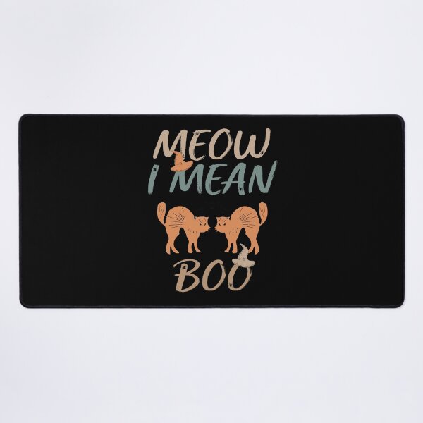 Item preview, Meow, I Mean Boo | Cat Halloween Design designed and sold by BlackTulips.