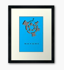 Chozo Artifact of Nature - 3D Minimalist Framed Print