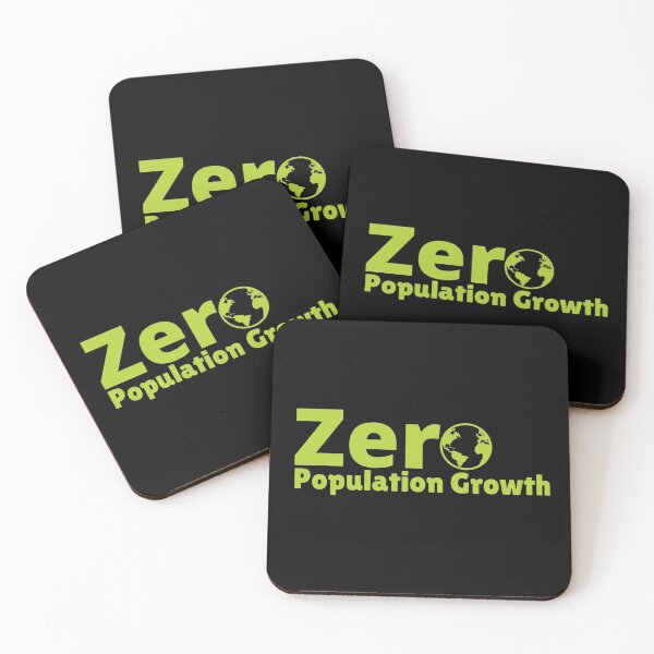 Item preview, Zero Population Growth Text Design designed and sold by EarthArtDesigns.
