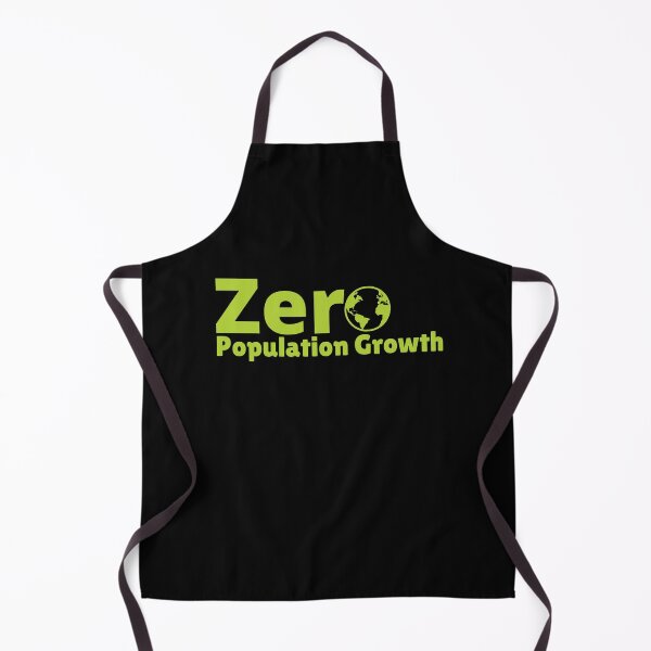Item preview, Zero Population Growth Text Design designed and sold by EarthArtDesigns.