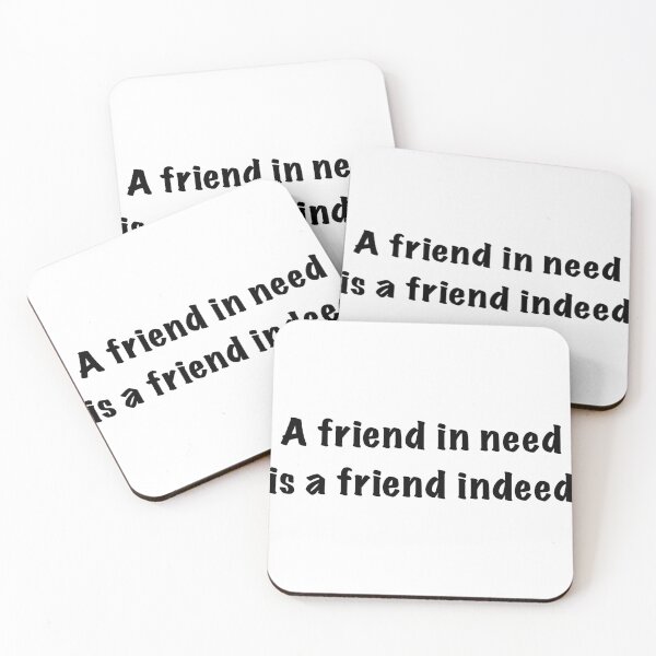 Item preview, A friend in need is a friend indeed designed and sold by ernesleon321.