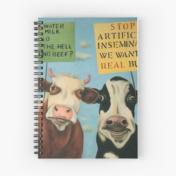 Item preview, Cows On Strike designed and sold by LeahSaulnier.