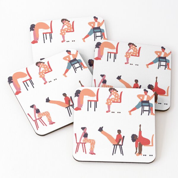 Item preview, Sitting In Chairs Wrong Sticker Pack designed and sold by Water Flick.