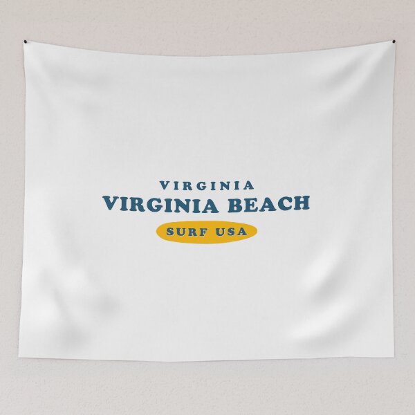 Item preview, Virginia Beach Virginia Vintage Retro Surf USA Travel Vacation Summer Sunset Beach designed and sold by tmartinezta.