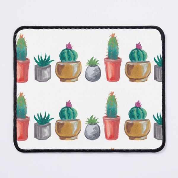 Item preview, Succulent and cacti pattern designed and sold by balefyren.