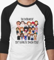 Patriarchy, SMASH Men's Baseball ¾ T-Shirt