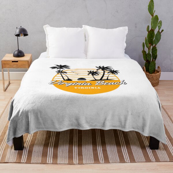 Item preview, Virginia Beach Virginia Vintage Retro Surf USA Travel Vacation Summer Sunset Beach designed and sold by tmartinezta.