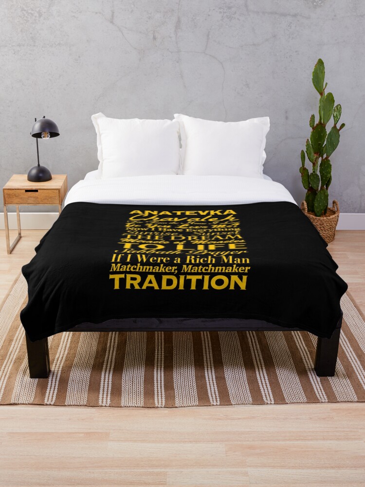 T shirt best sale throw blanket