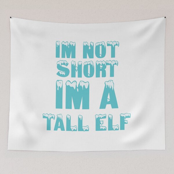 Item preview, im not short im a tall elf designed and sold by KElife.
