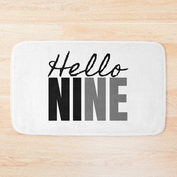 Item preview, Hello Nine designed and sold by Oreo2020 Creations.