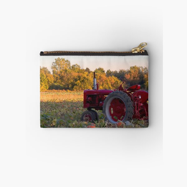 Item preview, Tractor in a field of pumpkin in the Fall designed and sold by celinebisson.