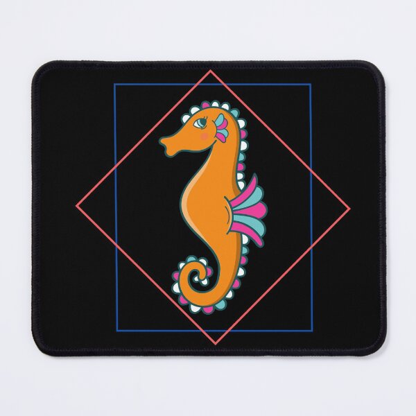 Item preview, Vintage Cute Kawaii Seahorse Design designed and sold by Red-ElYoubi.