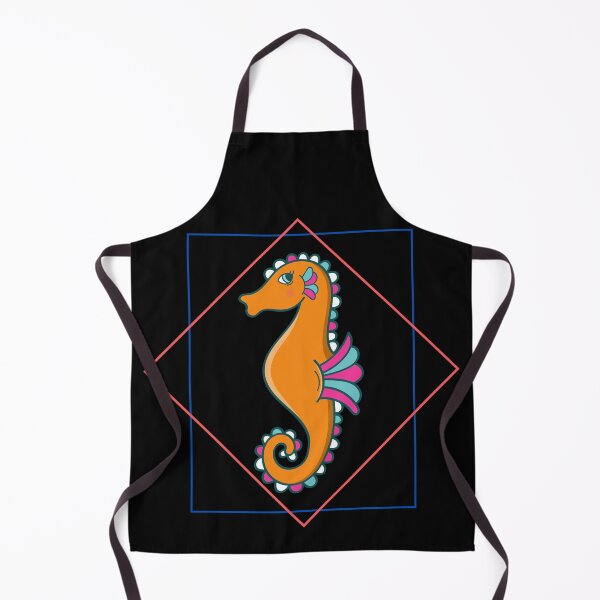 Item preview, Vintage Cute Kawaii Seahorse Design designed and sold by Red-ElYoubi.