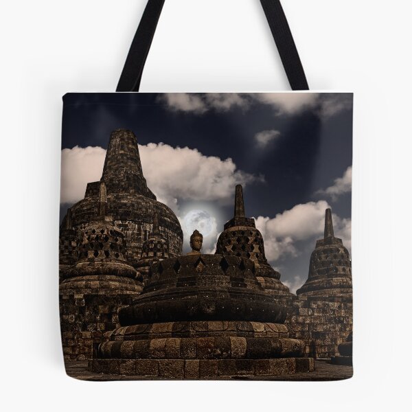 Item preview, Borobudur Moonrise. designed and sold by bulljup.