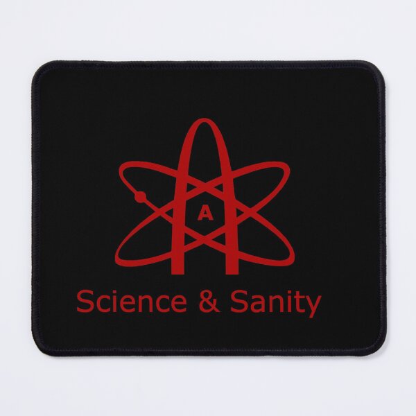 Item preview, Science & Sanity Atheist Atomic Whirl (Red/Black) designed and sold by GONADS125.