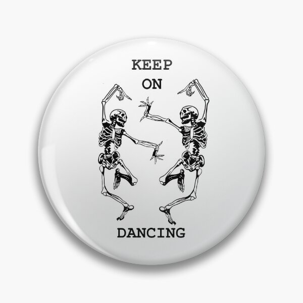 Item preview, Keep on Dancing Halloween skeleton  designed and sold by PrintsEntmt.