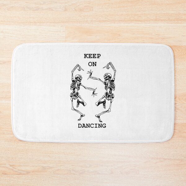 Item preview, Keep on Dancing Halloween skeleton  designed and sold by PrintsEntmt.