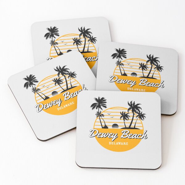 Item preview, Dewey Beach Delaware Vintage Retro Surf USA Travel Vacation Summer Sunset Beach designed and sold by tmartinezta.