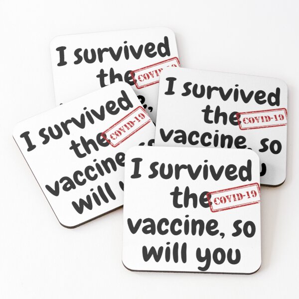 Item preview, I survived covid-19 vaccine, so will you designed and sold by joeredbu.