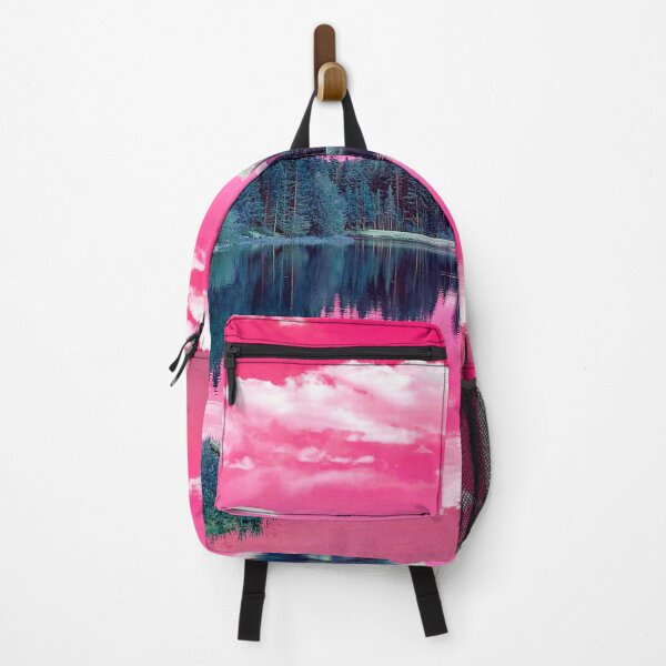 Item preview, Colorado Pink Lake Sky Reflection Clouds Hike designed and sold by EllConApparel.