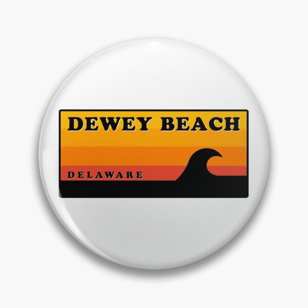 Item preview, Dewey Beach Delaware Vintage Retro Surf USA Travel Vacation Summer Sunset Beach designed and sold by tmartinezta.