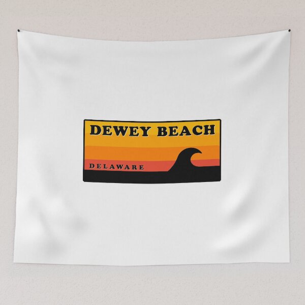 Item preview, Dewey Beach Delaware Vintage Retro Surf USA Travel Vacation Summer Sunset Beach designed and sold by tmartinezta.