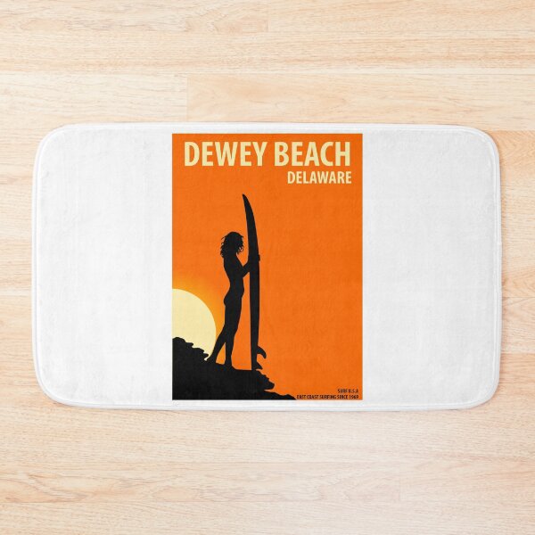 Item preview, Dewey Beach Delaware Vintage Retro Surf USA Travel Vacation Summer Sunset Beach designed and sold by tmartinezta.
