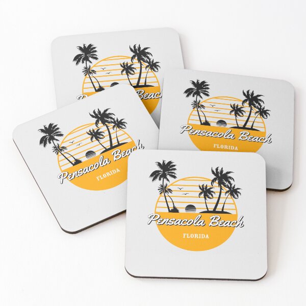 Item preview, Pensacola Beach Florida Vintage Retro Surf USA Travel Vacation Summer Sunset Beach designed and sold by tmartinezta.