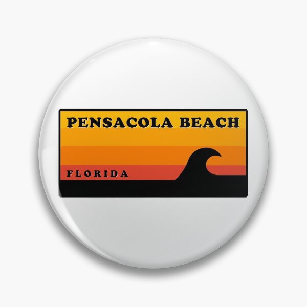 Item preview, Pensacola Beach Florida Vintage Retro Surf USA Travel Vacation Summer Sunset Beach designed and sold by tmartinezta.