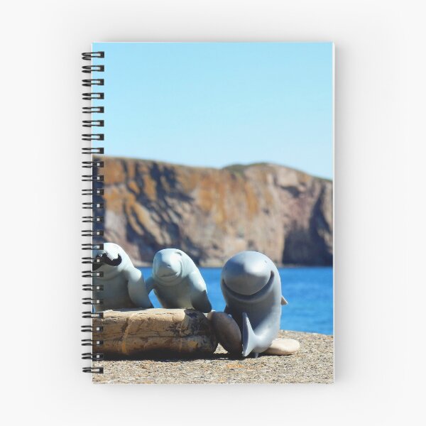 Item preview, Manfred the manatee his father and his cousin with a view of the Perce Rock designed and sold by celinebisson.