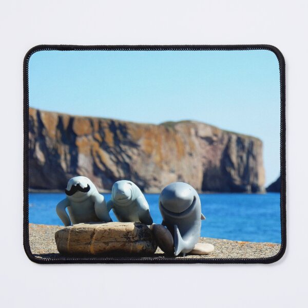 Item preview, Manfred the manatee his father and his cousin with a view of the Perce Rock designed and sold by celinebisson.