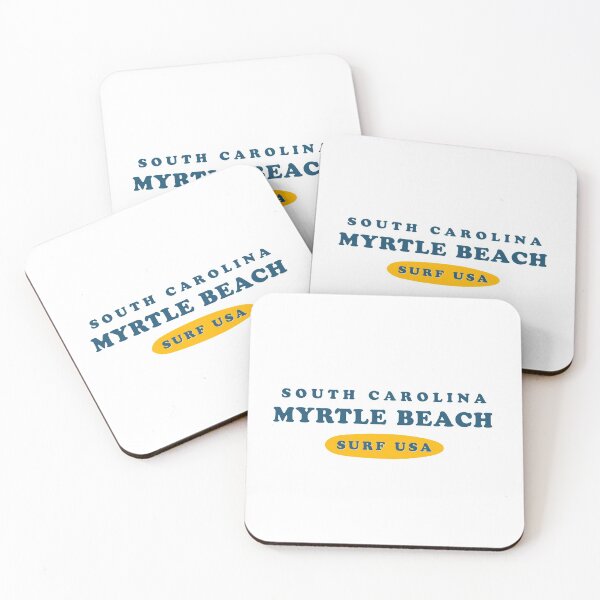 Item preview, Myrtle Beach South Carolina Vintage Retro Surf USA Travel Vacation Summer Sunset Beach designed and sold by tmartinezta.