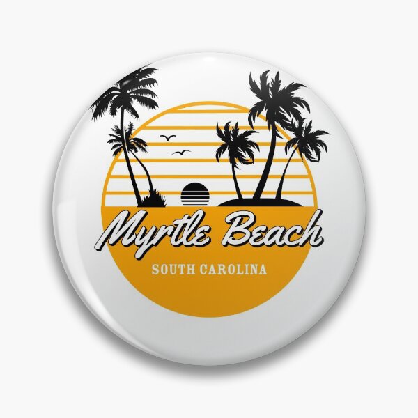 Item preview, Myrtle Beach South Carolina Vintage Retro Surf USA Travel Vacation Summer Sunset Beach designed and sold by tmartinezta.