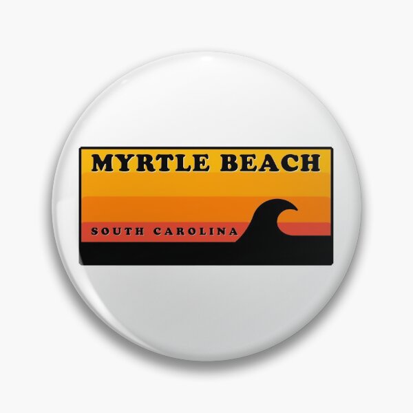 Item preview, Myrtle Beach South Carolina Vintage Retro Surf USA Travel Vacation Summer Sunset Beach designed and sold by tmartinezta.