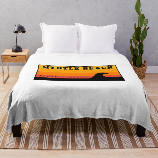 Item preview, Myrtle Beach South Carolina Vintage Retro Surf USA Travel Vacation Summer Sunset Beach designed and sold by tmartinezta.