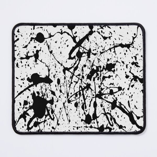 Item preview, Abstract Pattern Ink Brush Black And White Ink Blot Design designed and sold by SpotWarehouse.