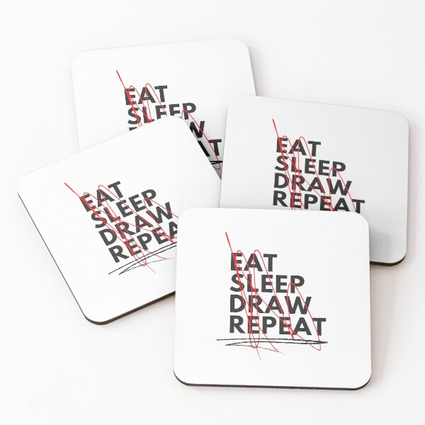 Item preview, Eat, sleep, draw and repeat - Architect quote designed and sold by SLGA-Designs.