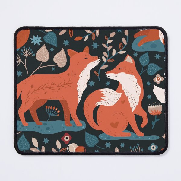 Item preview, Fall In Love Fox Pattern designed and sold by TwelveTonnes.