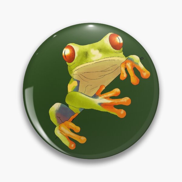 Item preview, Frog Red-Eyed Tree Frog designed and sold by mntdoodles.